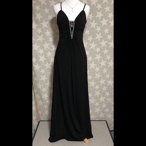 Cachet Black Formal Length Dress